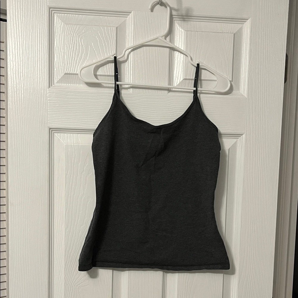 Amazon Essentials Classic dark gray Women's Top size L